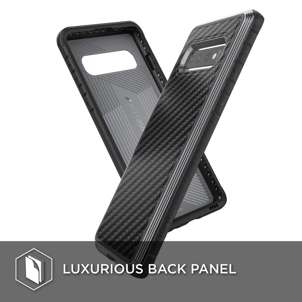 Defense Lux Carbon By XDoria S10 Plus Drop Tested Case 3M