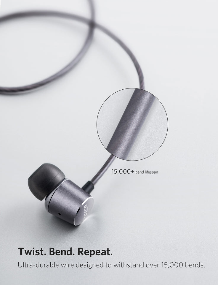 Soundcore Verve Wired Anti-cut Headphones with Mic 3.5mm