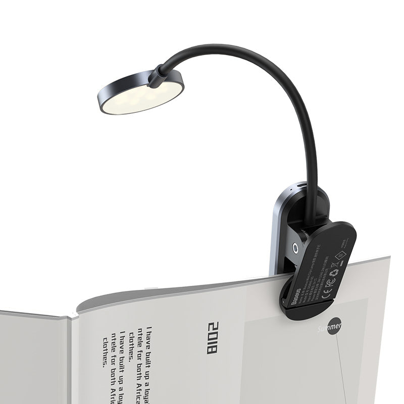 Baseus Comfort Reading Mini Clip Lamp Dark Gray