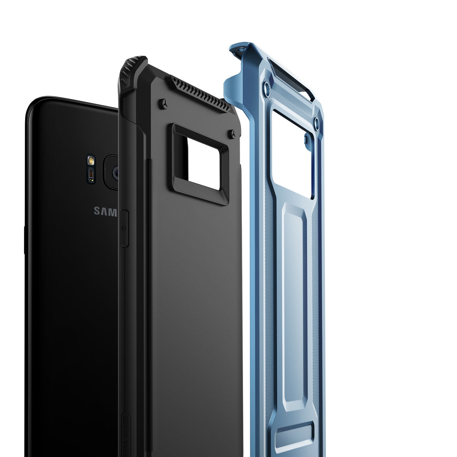 Terra Guard Series For Galaxy S8 Anti Shocks Tough Rugged Case Original From VRS Blue