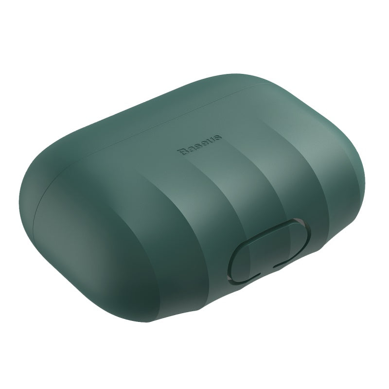 Baseus Shell Pattern Silica Gel Case For AirPods Pro Green