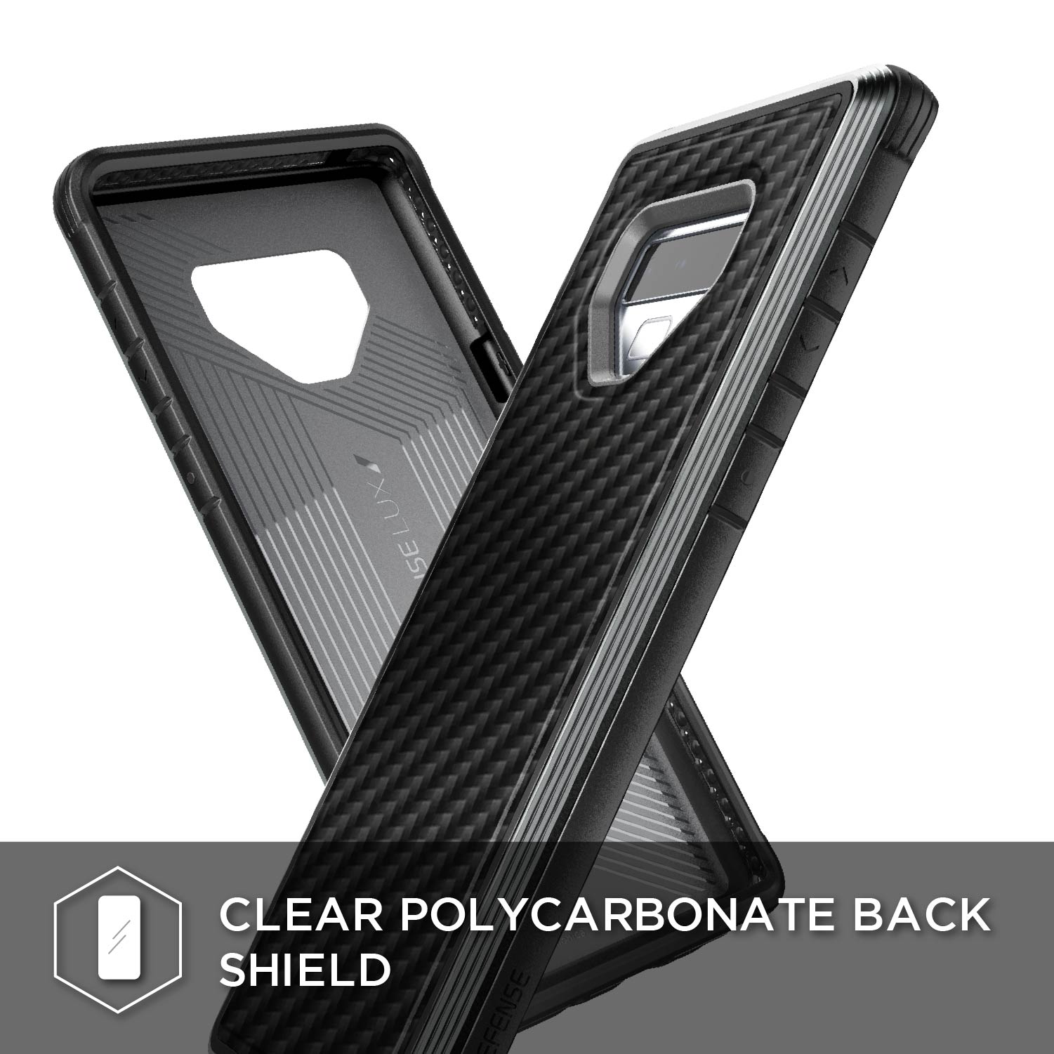 Defense Lux Carbon By X-Doria For Note 9 Anti Shocks Case Up To 3M