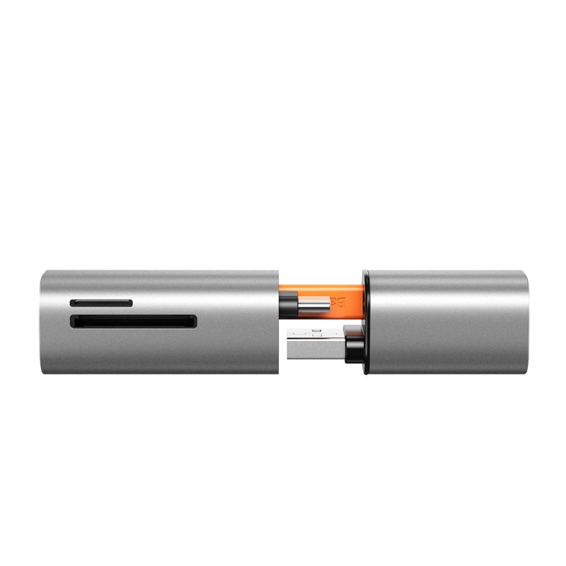 Baseus Mini Cabin Mobile/Computer Card Reader Gray