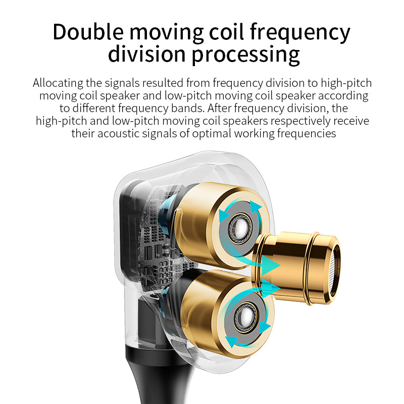 H10 من باسيوس سماعات تحتوى على ٤ مكبرات صوت لتجربة استماع فريدة لون اسود