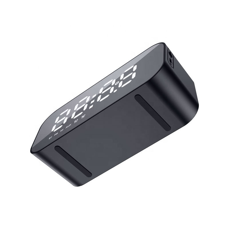 Havit MX701 Wireless Speaker, Alarm, Clock &amp; FM Radio - Black