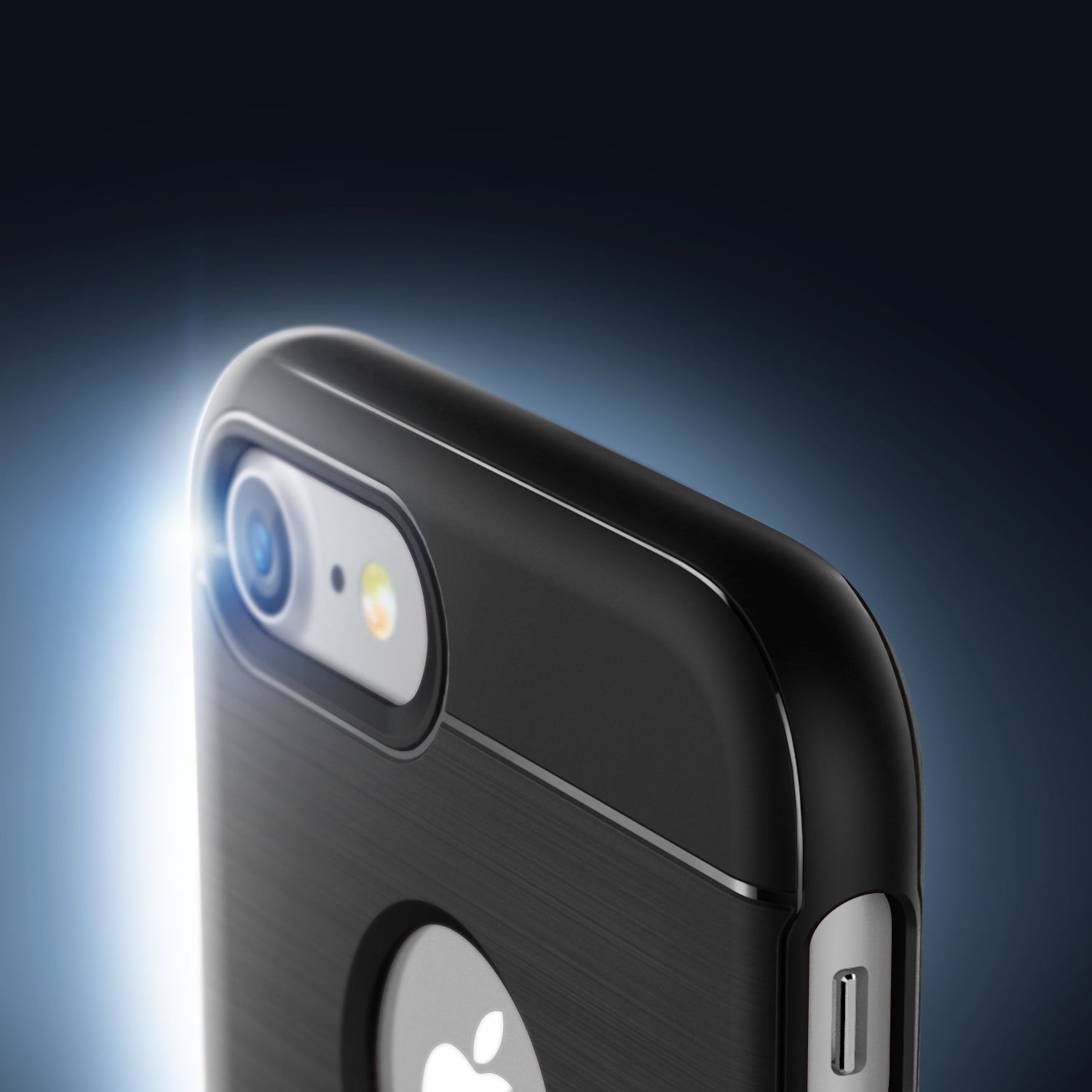 Simpli Fit Series Original From VRS Design Slim and Flexible Case For iPhone 7 Black