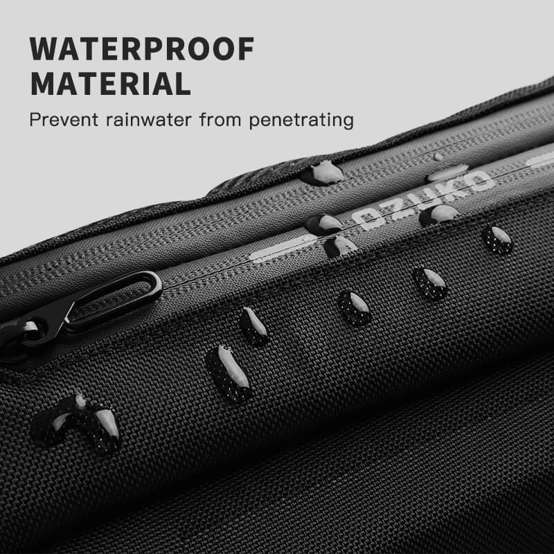 Ozuko Cross Bag, Anti Shocks &amp; Waterproof With USB - Black