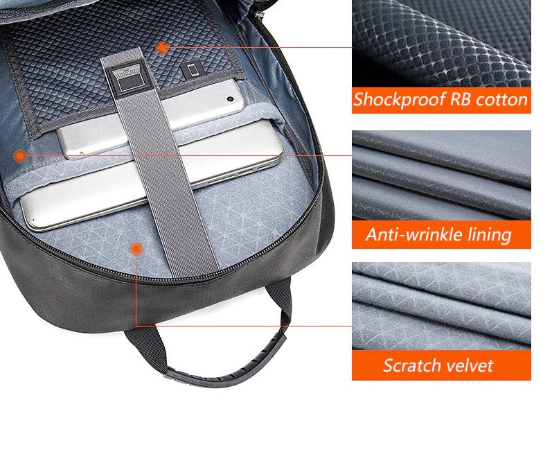 ARCTIC HUNTER B00387 Laptop Backpack, USB Charging Port
