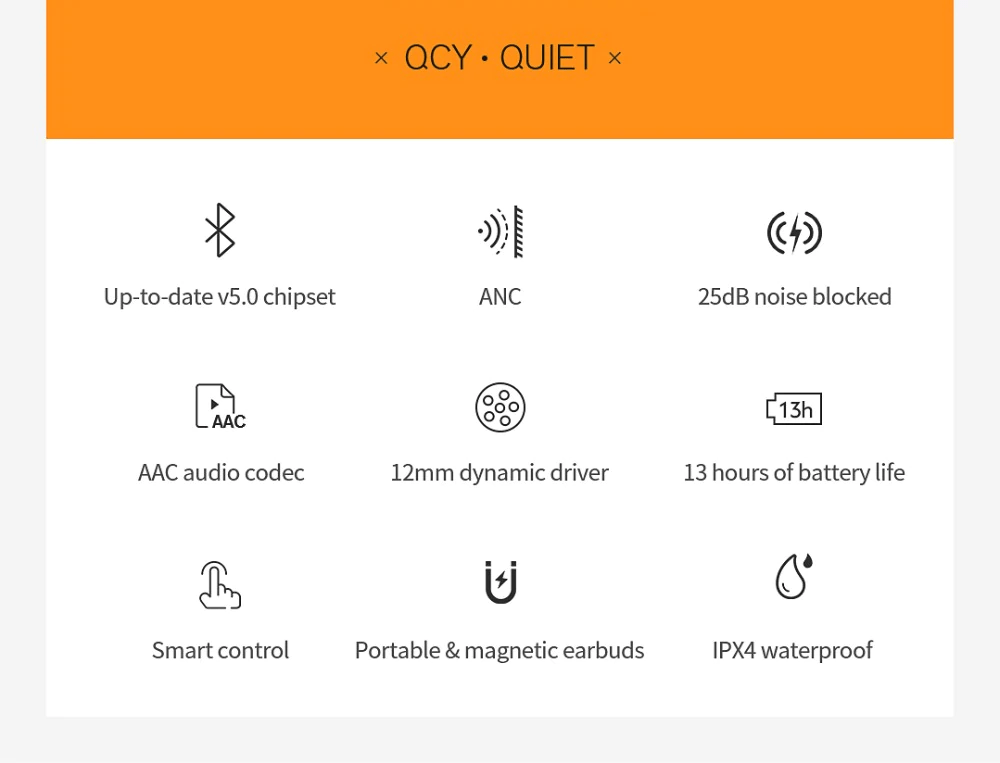 *Offer* QCY L2 Active Noise-Cancelling + Xiaomi Mi Band 4