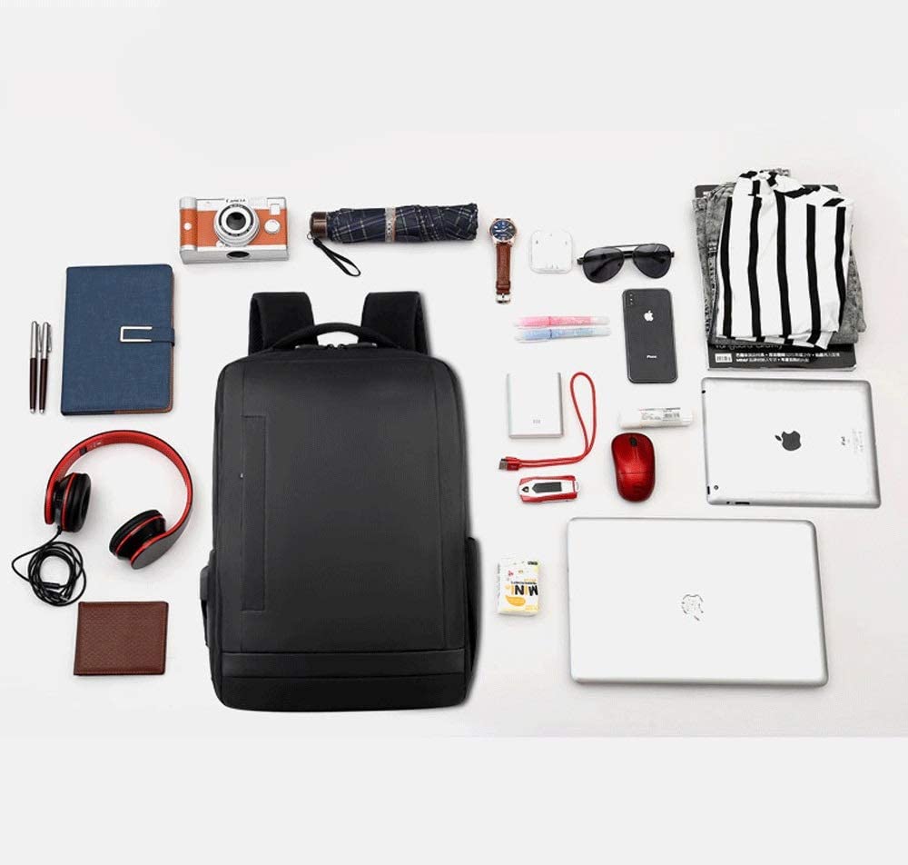 Meinaili 15.6 Inch waterproof laptop backpack, multifunctional design with outdoor and school use features.