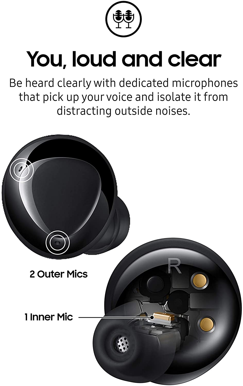 Samsung Galaxy Buds Plus By AKG With Charging Box Black