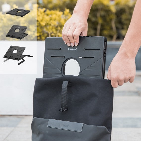 Tronsmart D07 لابتوب ستاند قابل للطى باكتر من مستوى مع هولدر للهاتف