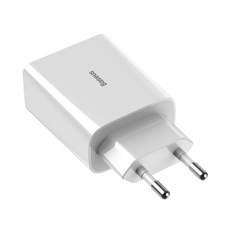 Baseus Speed Mini Dual QC3.0 USB Charger 18W - White