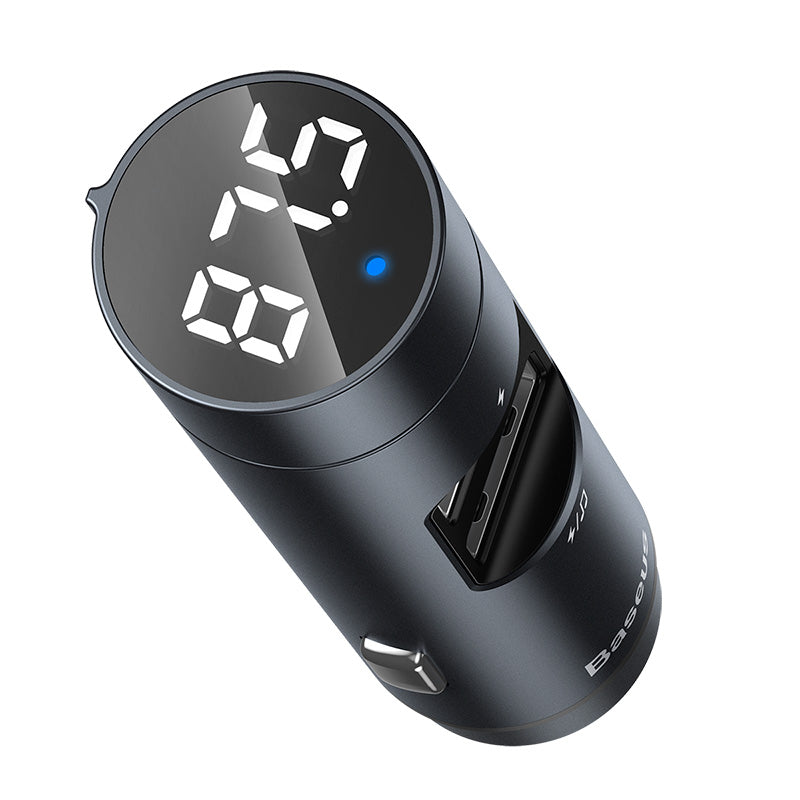 Baseus Energy Column Dual Car Charger Wireless Transmitter