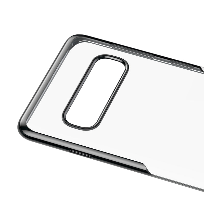 Shining By Baseus Slim Flexible Transparent Case For S10 – T/Black