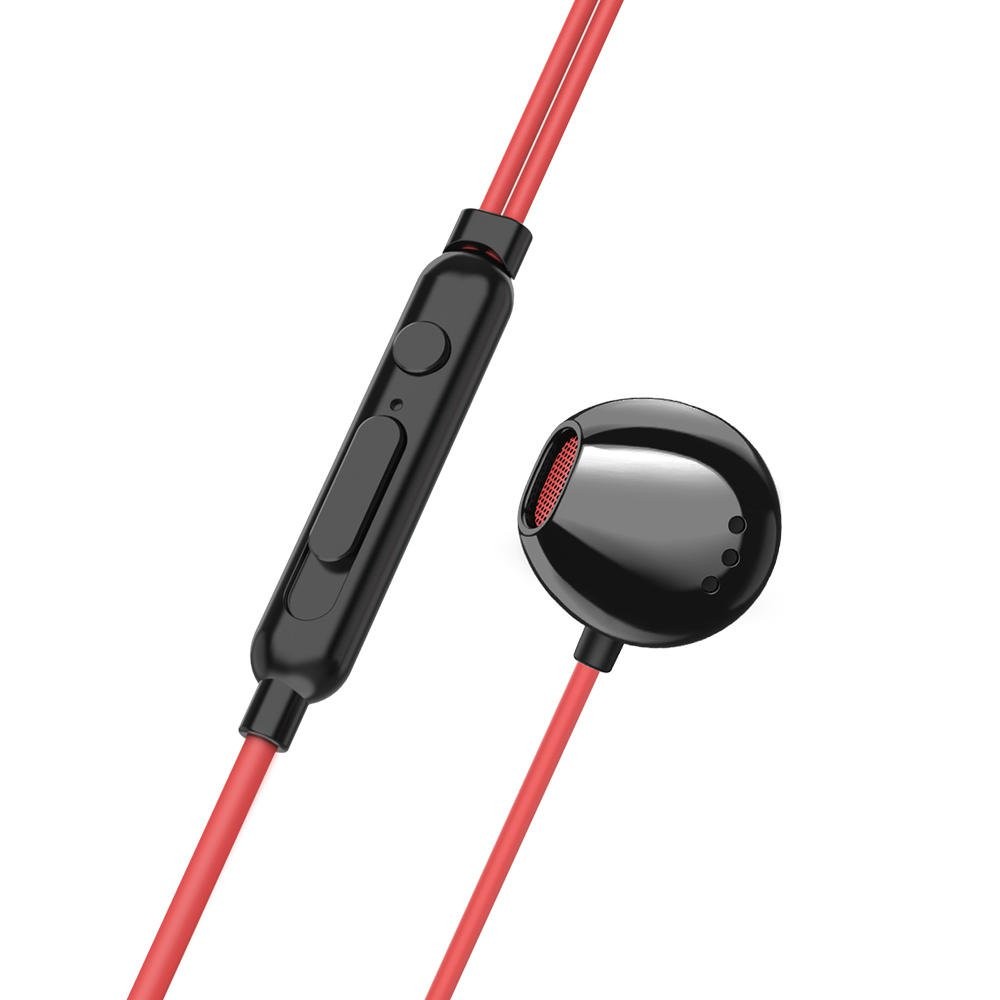 BlitzWolf® AIRAUX AA-HE1 In-ear Earphone With Mic, iPX5 - RedBlack