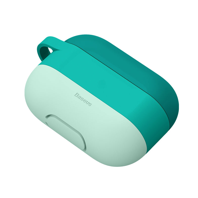 Baseus Cloud hook Silica Gel Protective Case For AirPods Pro Green