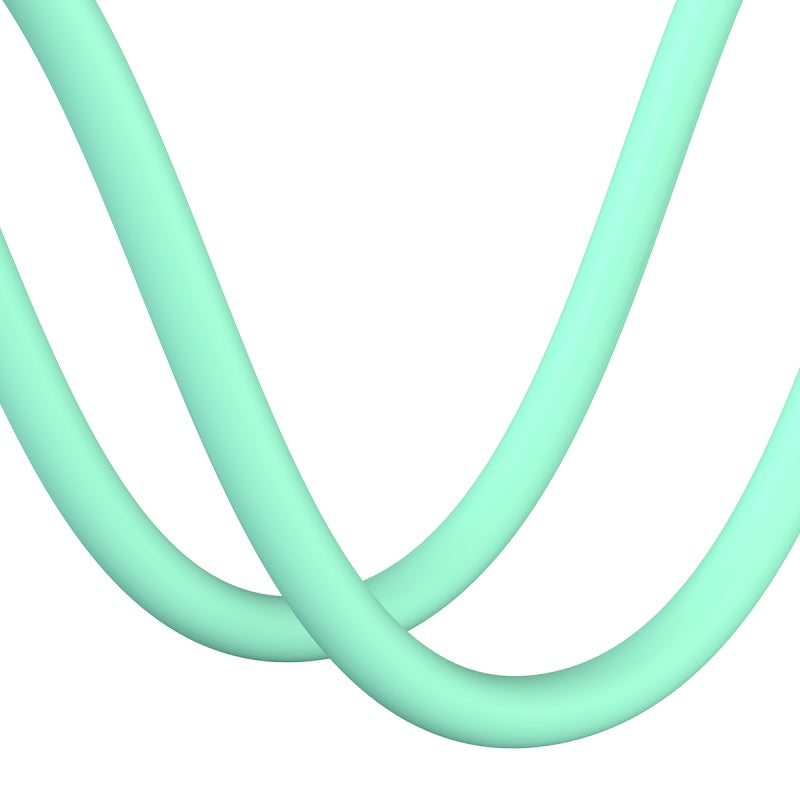 Baseus Silica Gel Cable USB For iPhone 1m - Green