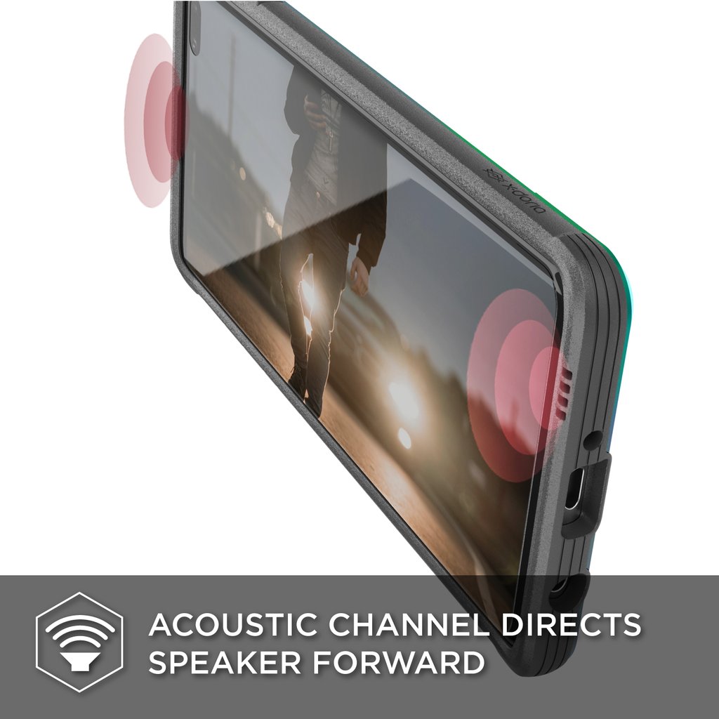 Defense Shield By XDoria Drop Tested Case Up To 3 Meter Iridescent