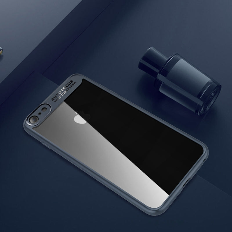 Clarity Series Original By Rock Transparent Slim Case For iPhone 8 | 7 - Blue