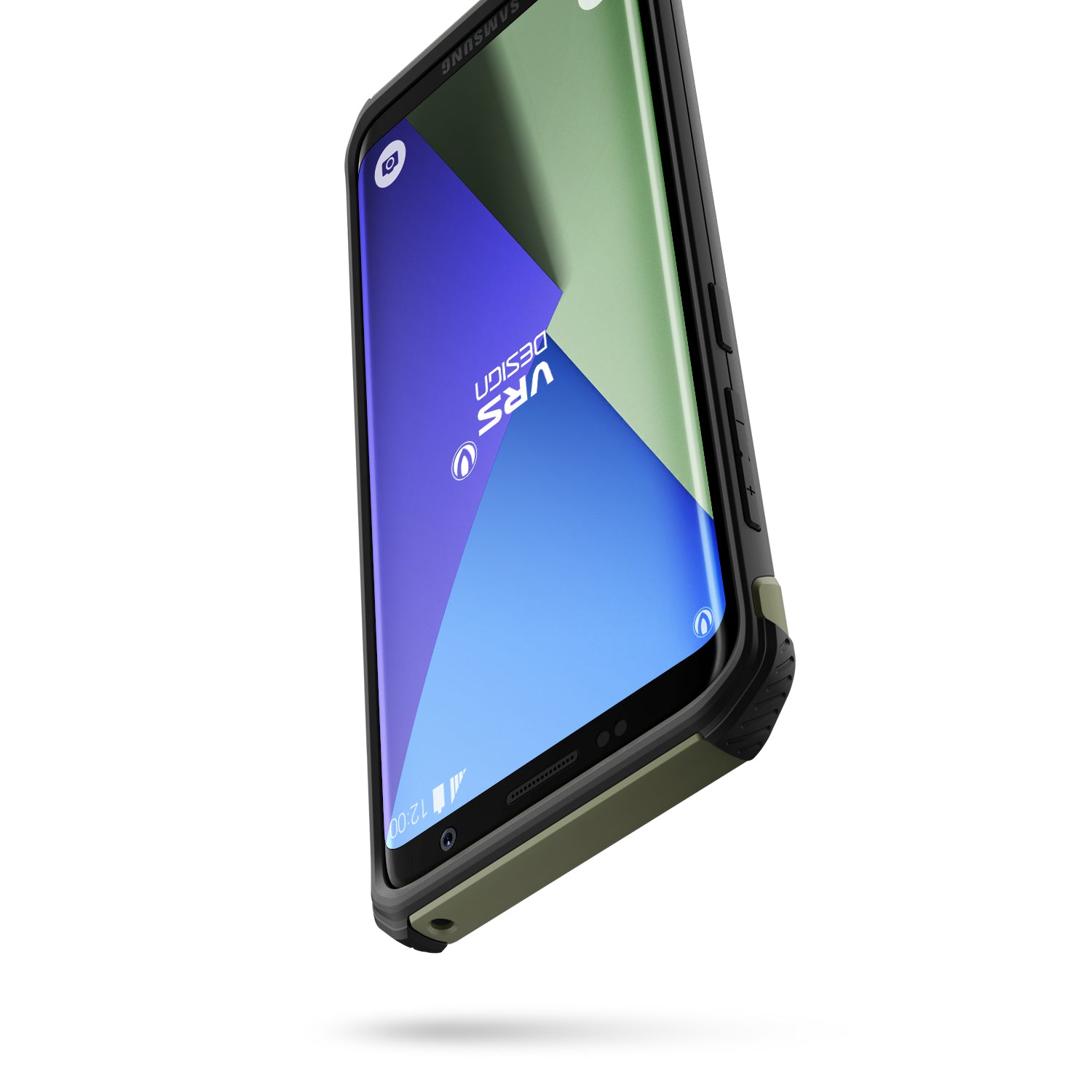 Terra Guard Series For Galaxy S8 Anti Shocks Tough Rugged Case Original From VRS Military Green