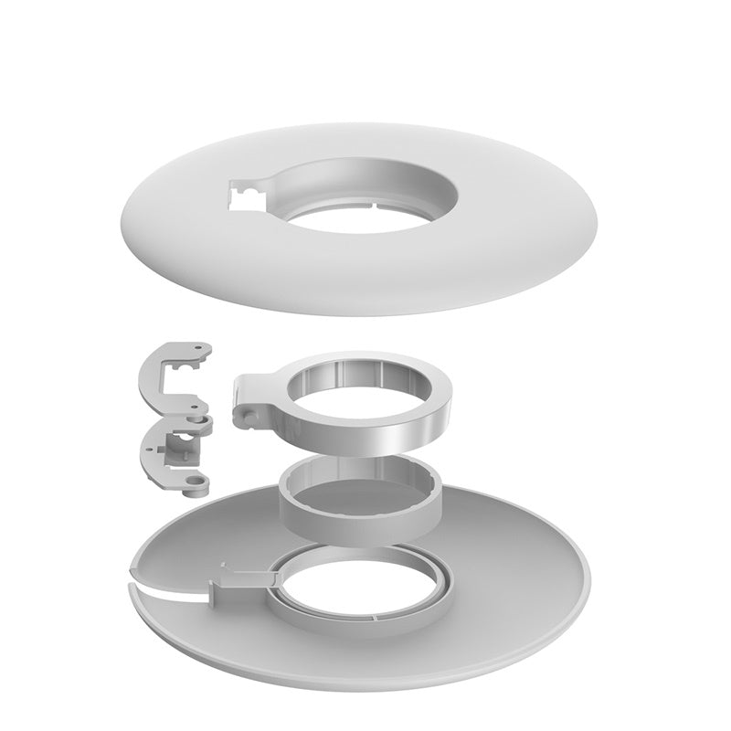 White Baseus Planet Cable Winder for Apple Watch with compact design and easy cable management.