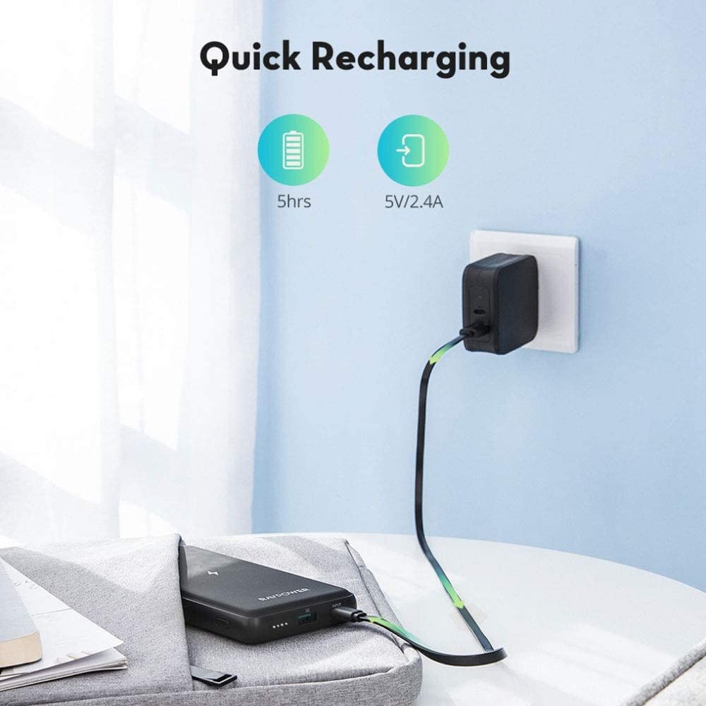 Ravpower Turbo RP-PB084 Wireless Power Bank 10,000mAh Black