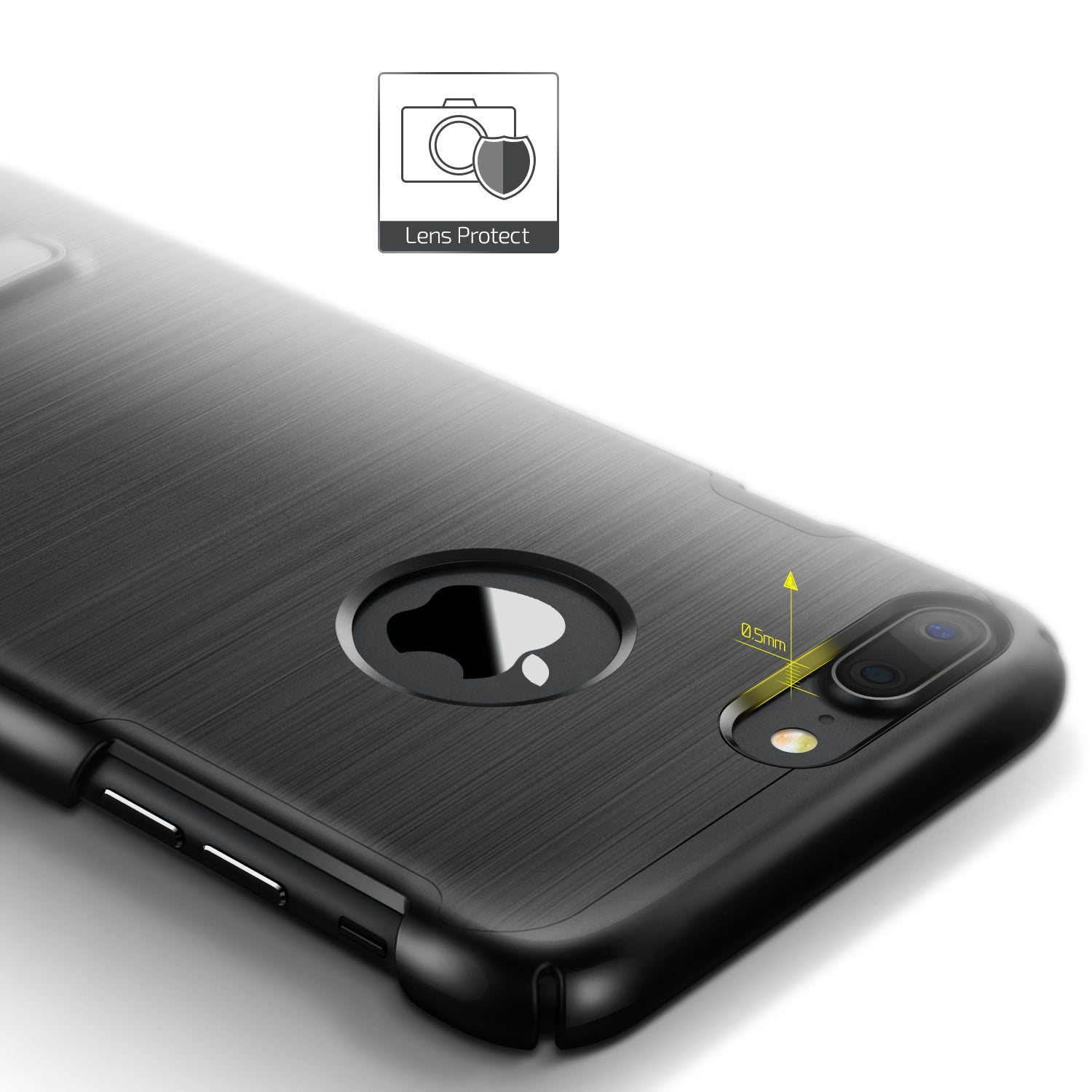 Simpli Lite Series Original From VRS Design Slim Case For iPhone 7 Black