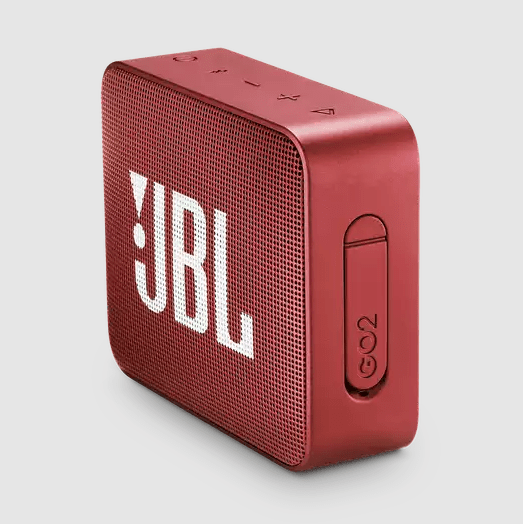 JBL GO2  5Hour Speakerphone IPX7 Water Resistant -Red