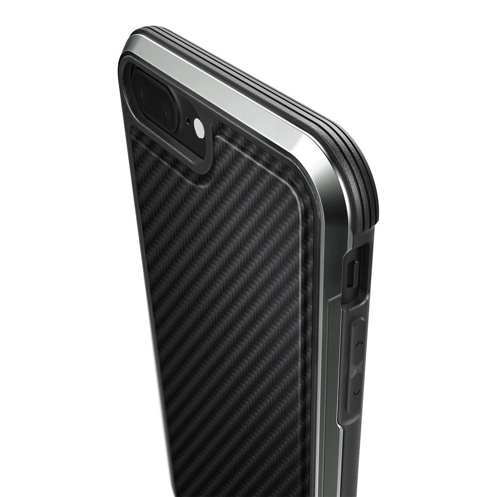 Defense Lux Carbon by X-Doria Anti Shocks Case Up To 3M For iPhone 8P | 7P – Black