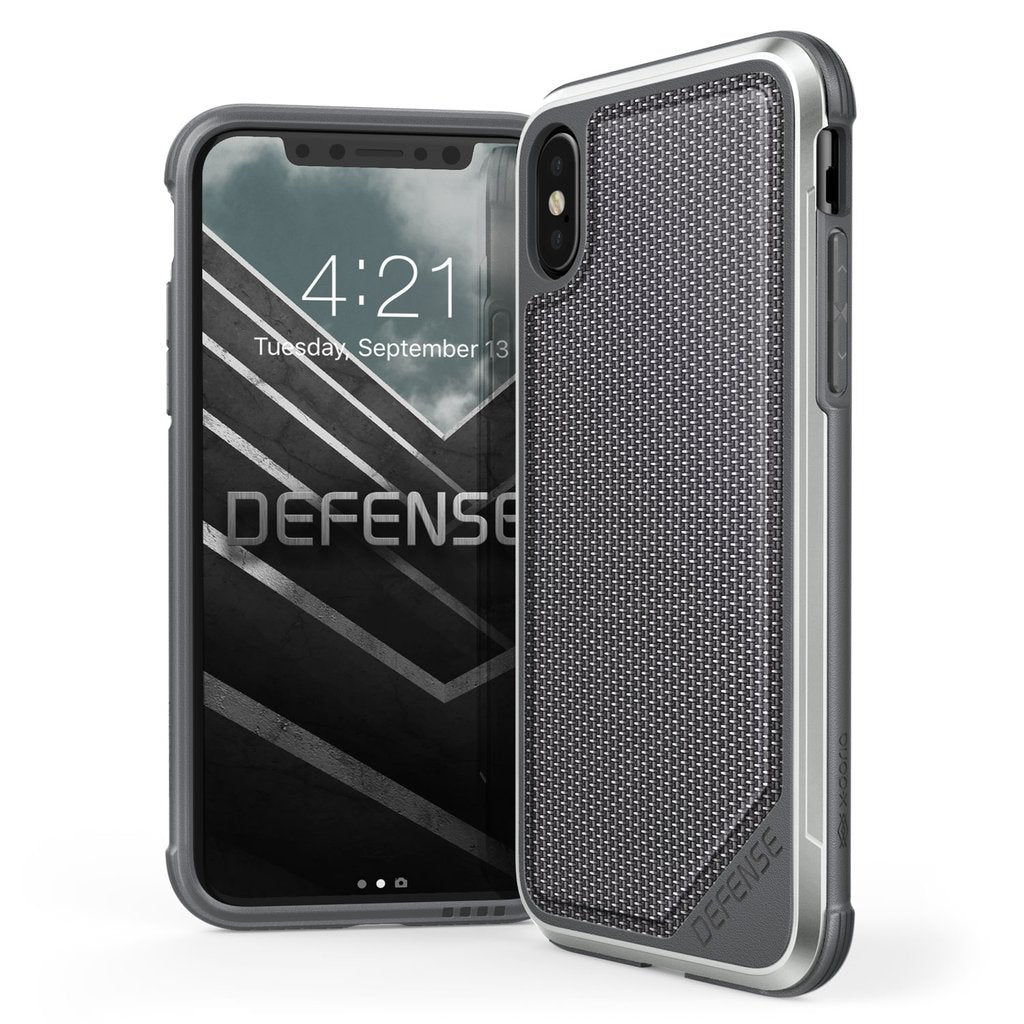 Defense Lux Nylon By X-Doria For iPhone Xs | X Anti Shocks Case Up To 3M