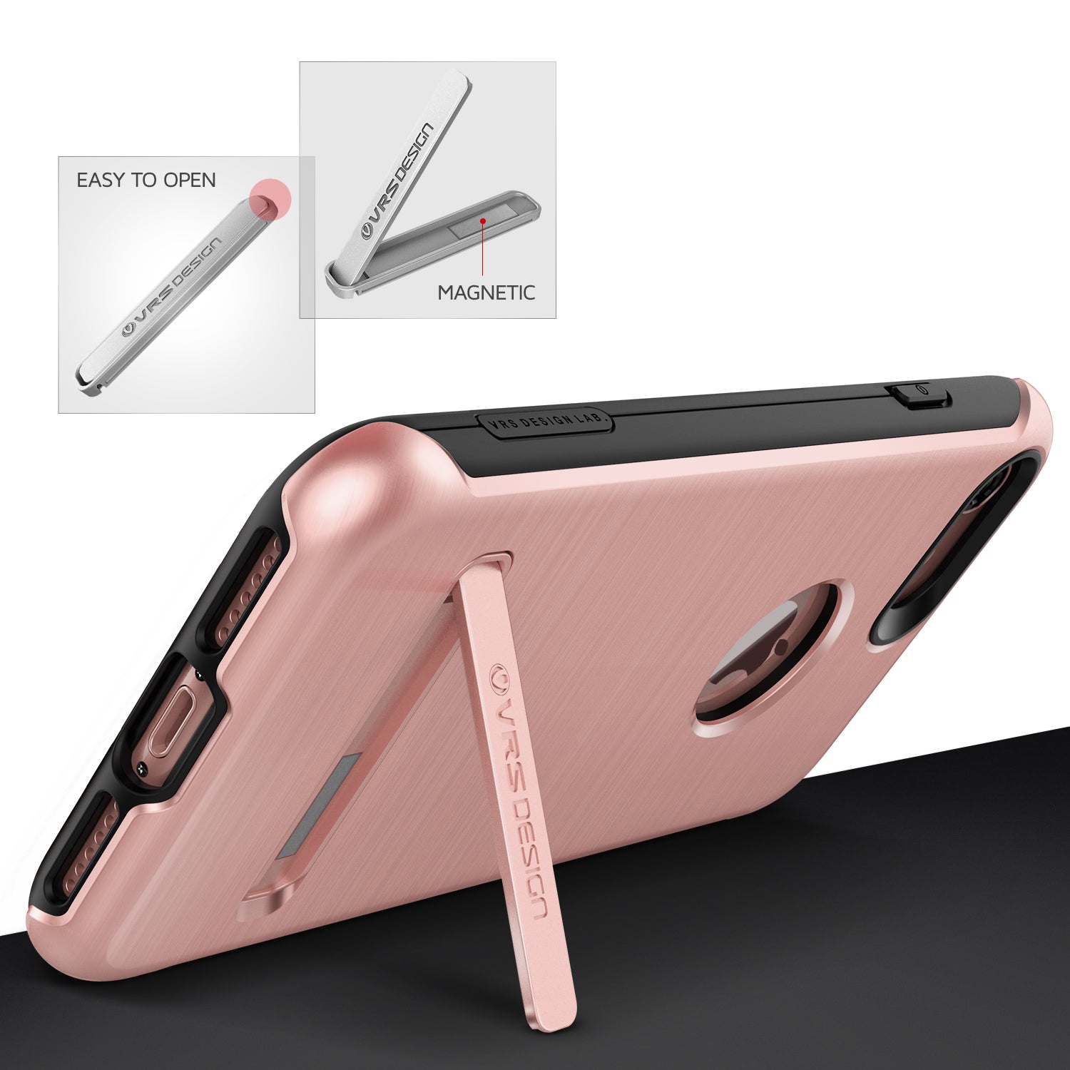 DUO Guard Series Original From VRS Design Anti-shocks Case For iPhone 7 Rose