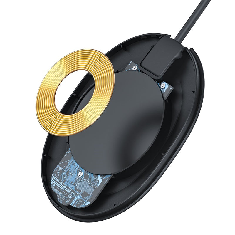 Baseus Jelly Fast Wireless Charger 15W - Black