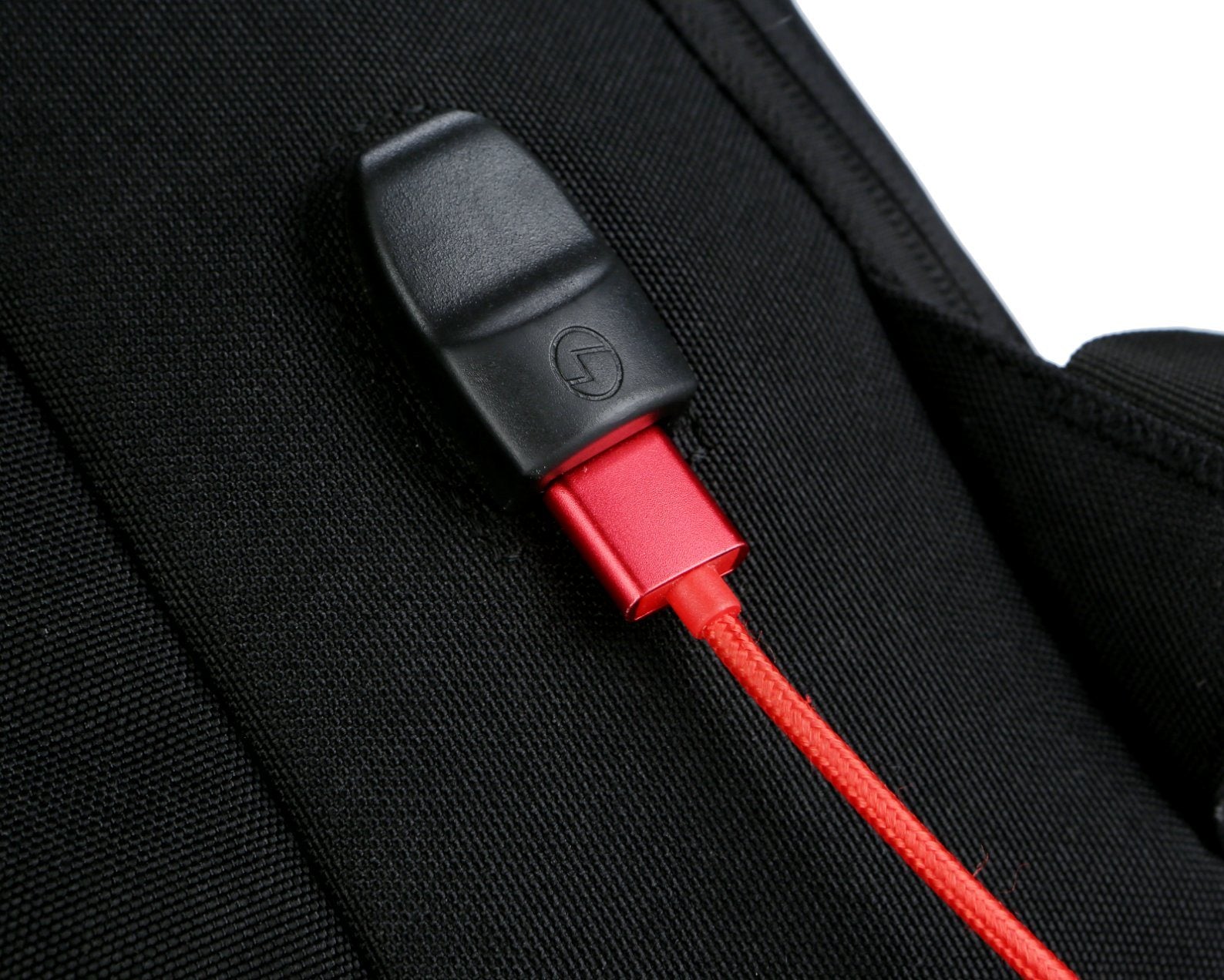 MEINAILI 1801 Laptop Backpack -15.6 Inch – USB Charging Port Black/Gray
