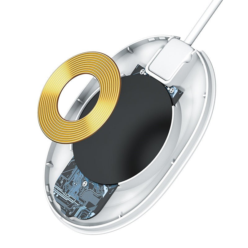 Baseus Jelly Fast Wireless Charger 15W - White