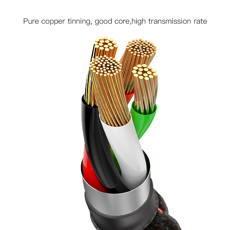 Black Smartkoshk C-shaped smart Type-C cable with LED indicator, automatically stops charging when full, shown in image 5-16.