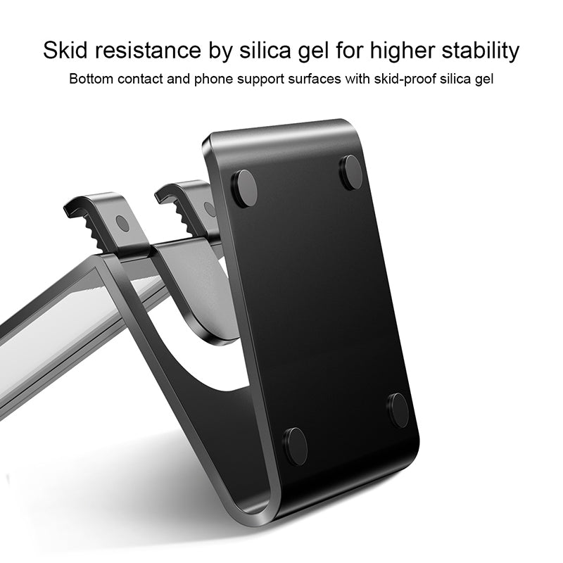 Baseus Suspension Desktop Bracket Aluminum With Glass Back Black