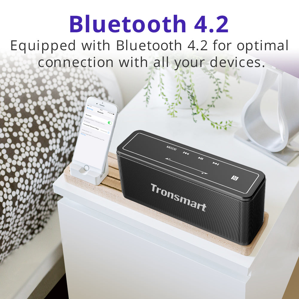 Tronsmart Mega SoundPulse™ 40w Portable Bluetooth Speaker, touch control , 15h