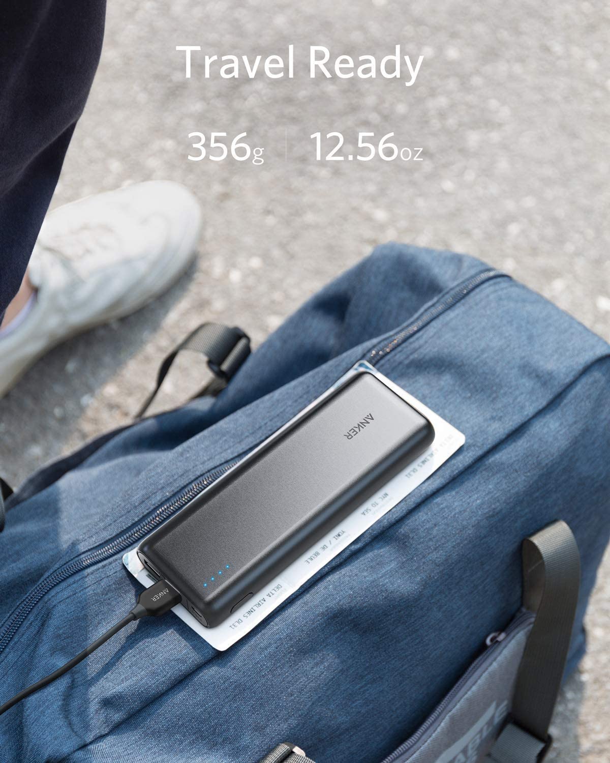 Anker PowerCore 20100mAh 2-Port PowerIQ Technology Black