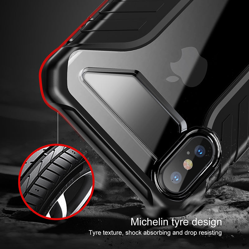 Michelin By Baseus Anti-Shocks Case For iPhone Xs Max Black