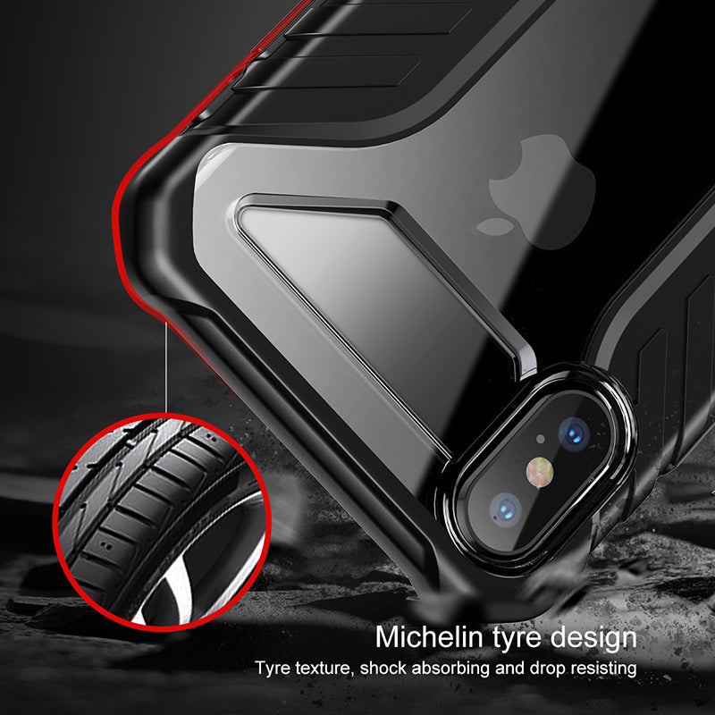 Michelin By Baseus Anti-Shocks Case For iPhone Xs | X Blue