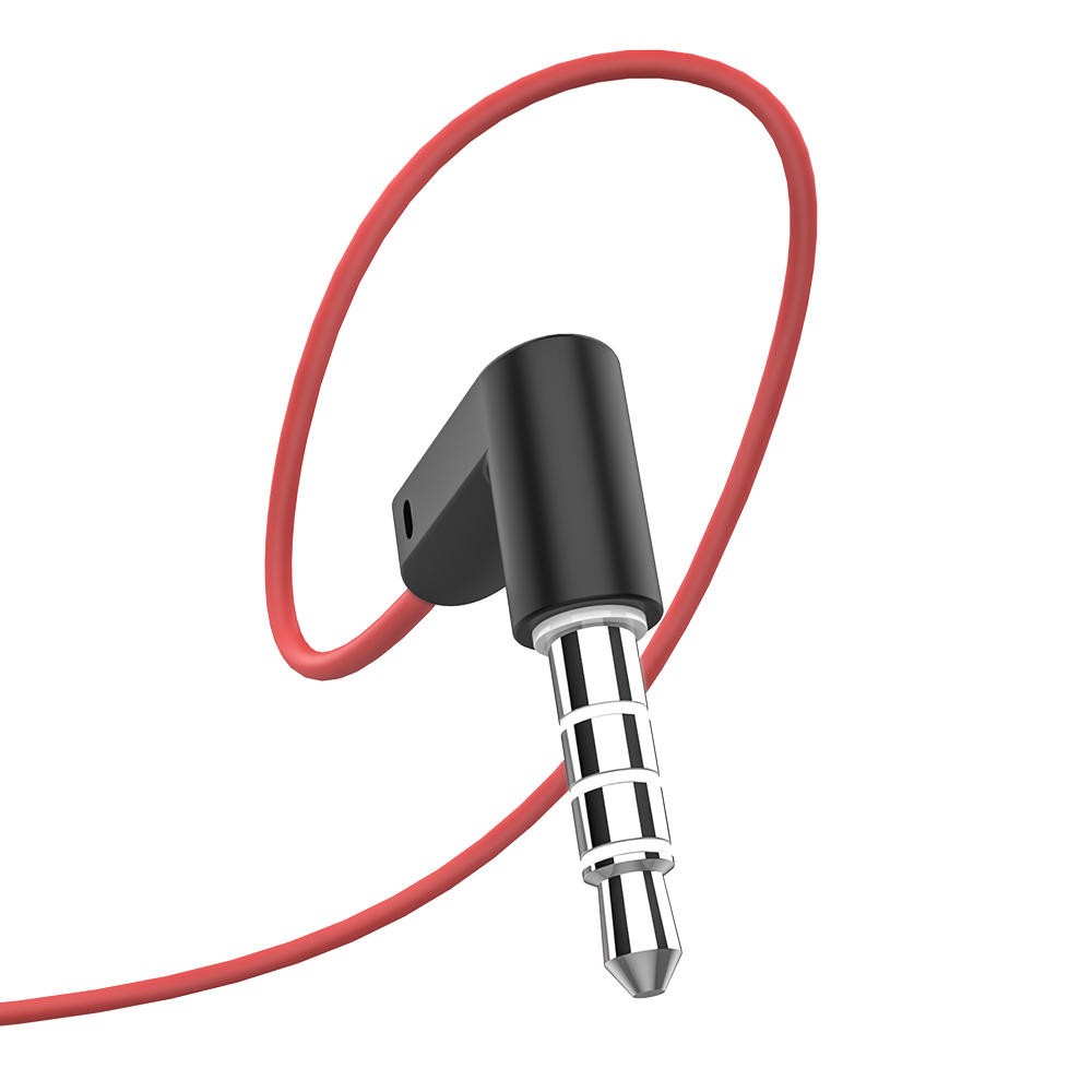 BlitzWolf® AIRAUX AA-HE1 In-ear Earphone With Mic, iPX5 - RedBlack