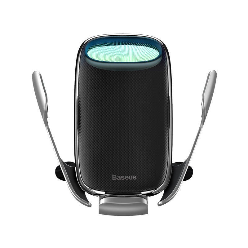 Baseus Milky Way Electric Bracket Fast Wireless Charger 15W Silver