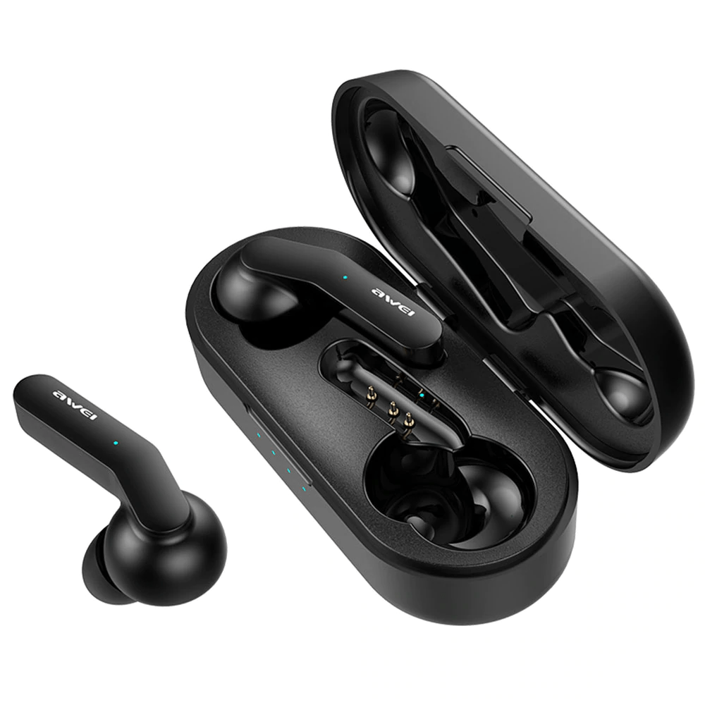Awei Buds TWS HiFi Stereo Earbuds, Touch Control, Wireless Charging, IPX4