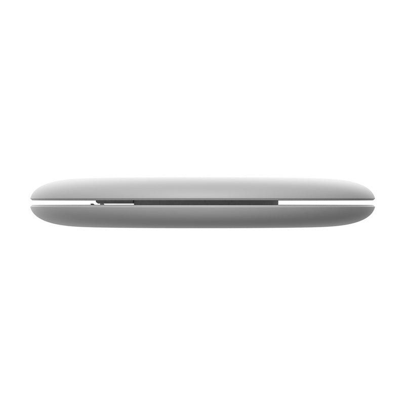 White Baseus Planet Cable Winder for Apple Watch, compact accessory for organizing and protecting charging cables.