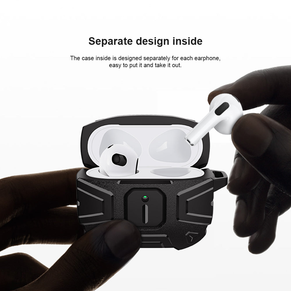 Nillkin Explorer Case Anti Shock With Hock For AirPods 3