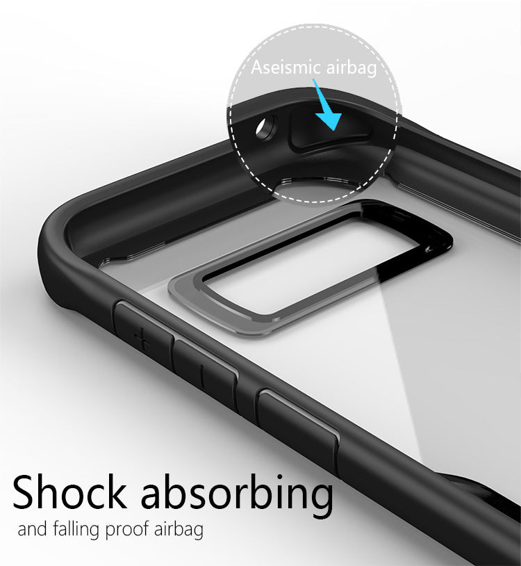 Bumper TPU By iPaky Transparent Protective Case For Note 8 - Black