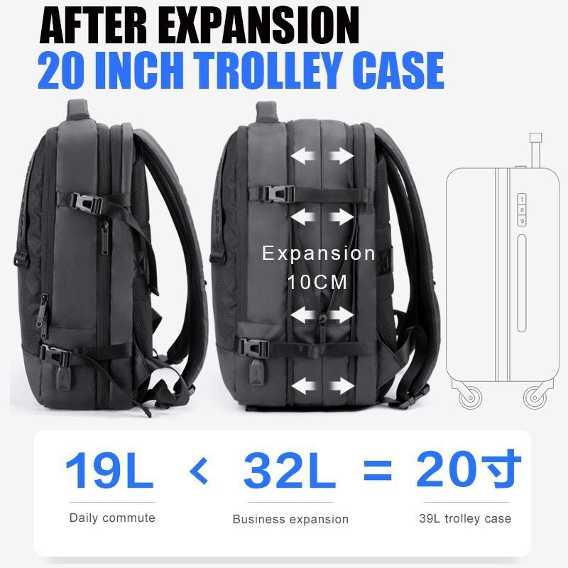 Arctic Hunter B00351 Premium Laptop Backpack, with USB Port