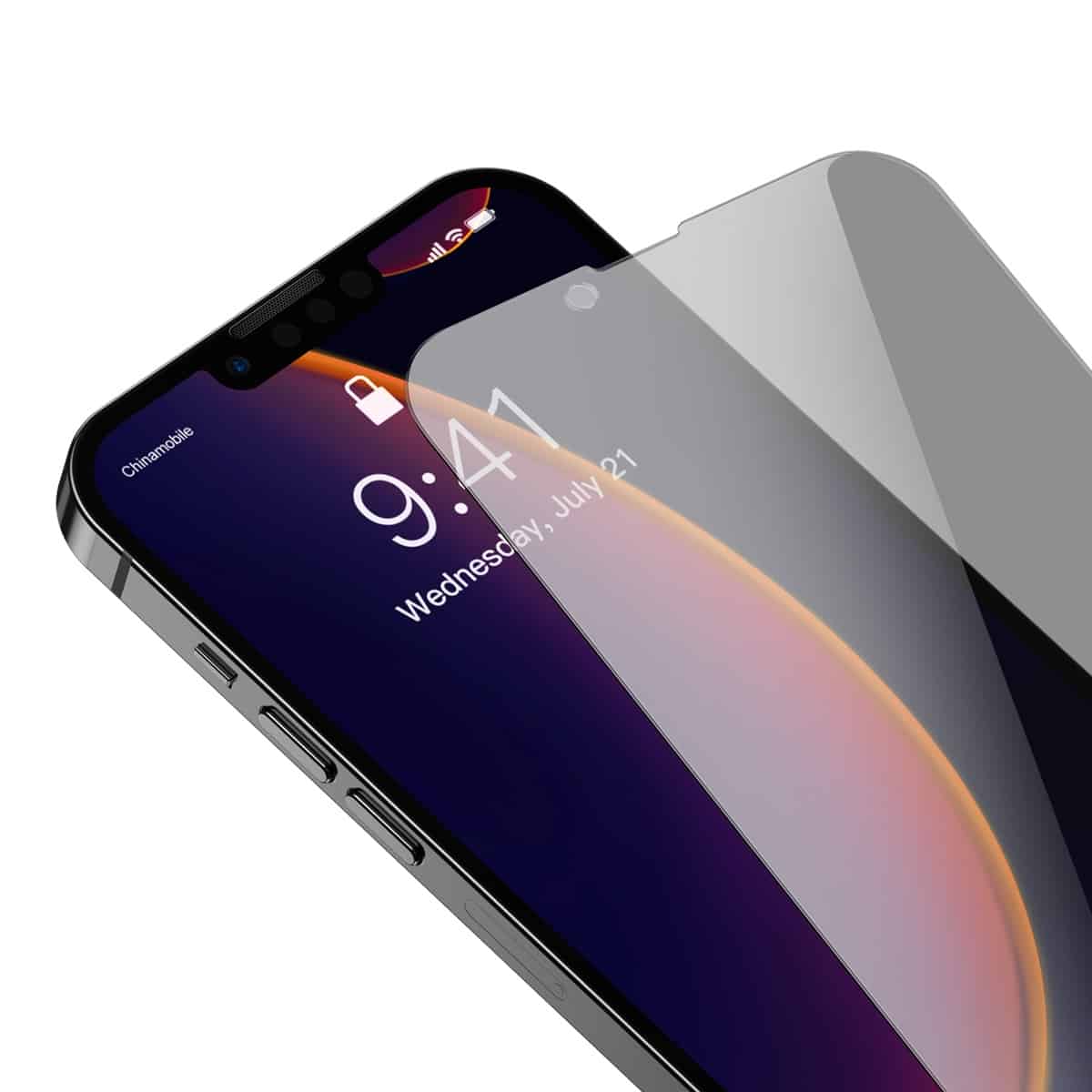 iPhone 13 Pro Max Baseus 0.3mm Full-glass Screen Protector Anti Spy