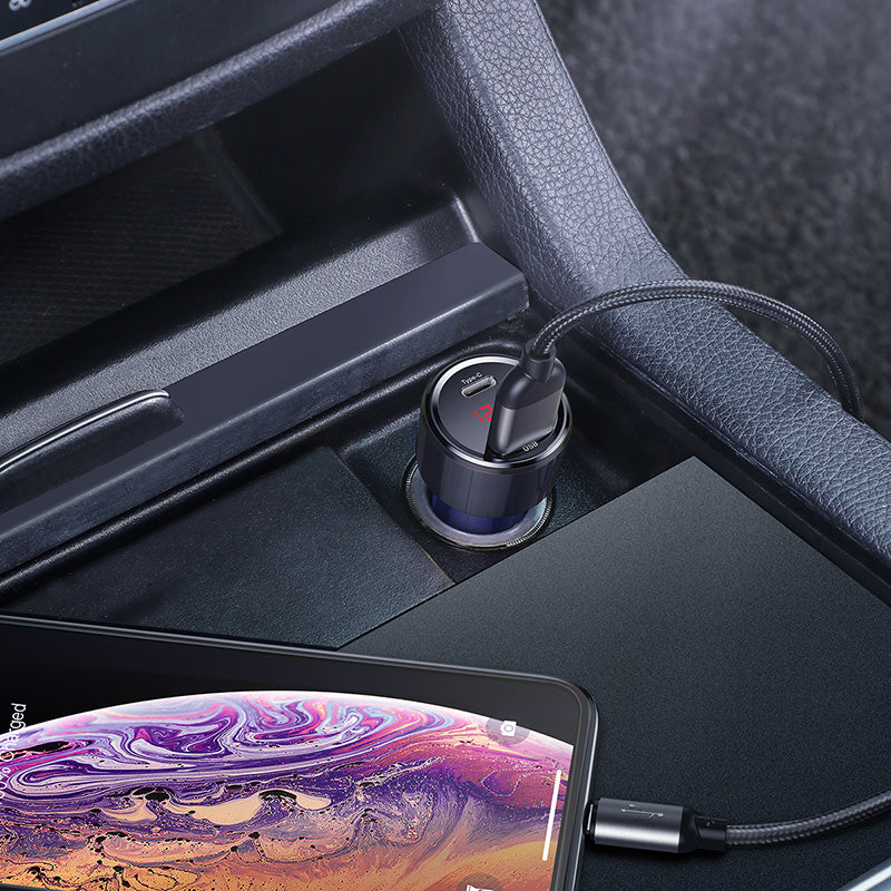 Baseus Magic Series PPS digital display Dual USB Quick Charge  45W - Mix Color